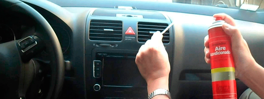 tipos de limpieza para el aire acondicionado del auto